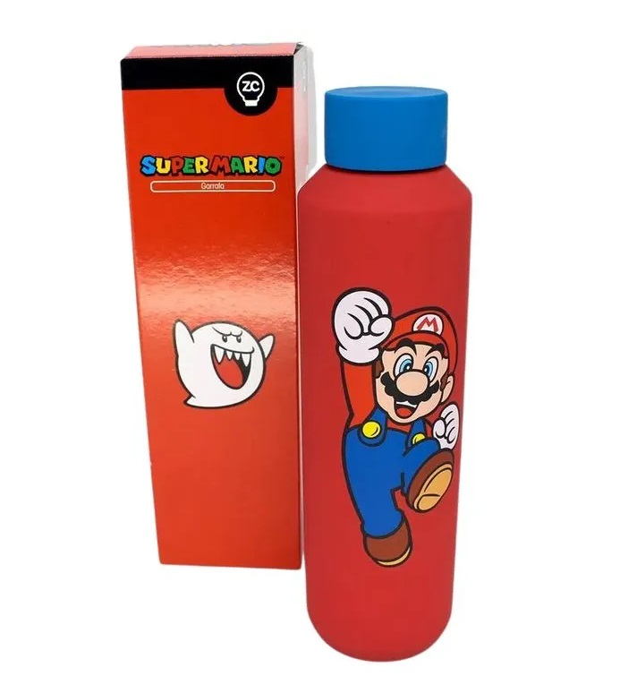 Garrafa Cantil Acqua Super Mário - 600ml