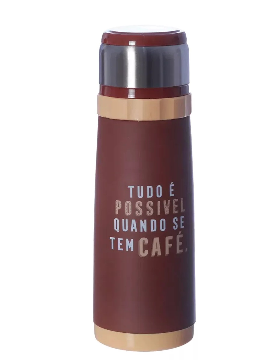 Garrafa Tudo É Possível Quando Se Tem Café 600ml