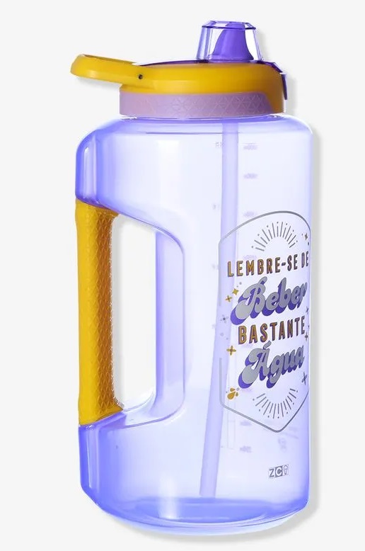 Garrafa Whey Lembre-se de Beber – Zonacriativa