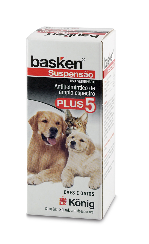 BASKEN SUSPENSAO PLUS 5 - KONIG 20 ML (2184)