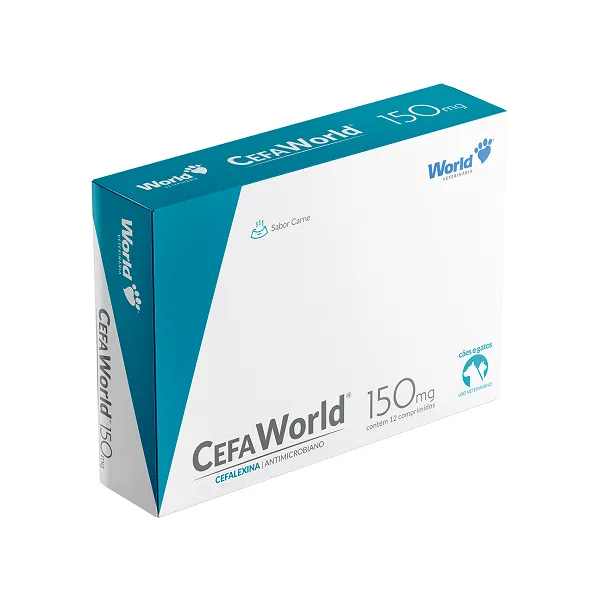 CEFAWORLD 150MG - WORLD 12 COMP (391)