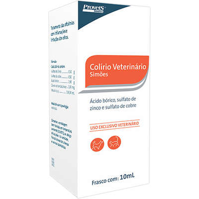 COLIRIO VETERINARIO SIMOES - PROVETS 10ML (2035)
