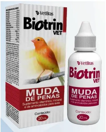 BIOTRIN MUDA DE PENAS - VETBRAS 20ML (33)