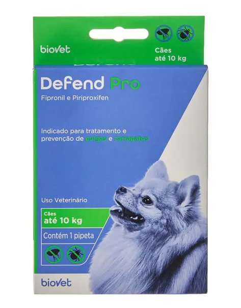 DEFEND PRO (CAES ATE 10KG) - BIOVET 1 PIPETA (3059)