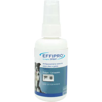 EFFIPRO SPRAY CAES E GATOS - VIRBAC 100 ML (3352)