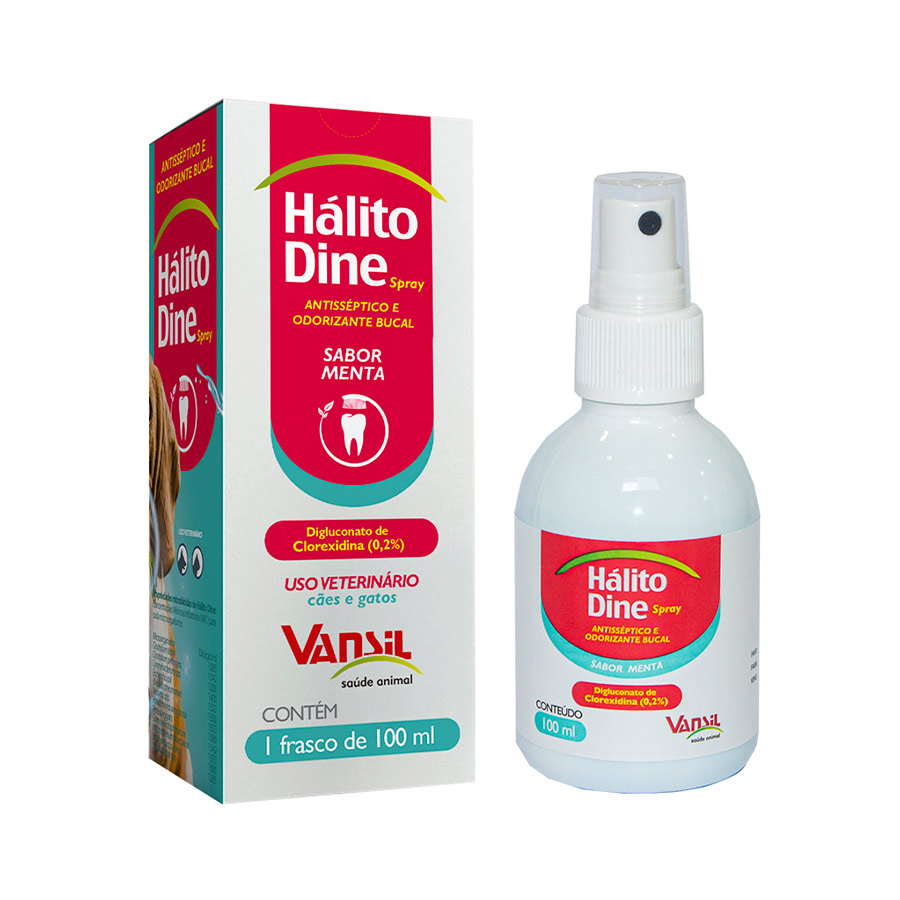 HALITO DINE SPRAY (SABOR MENTA)- VANSIL 100ML (2740)