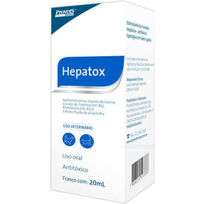 HEPATOX ORAL - PROVETS 20 ML (131)