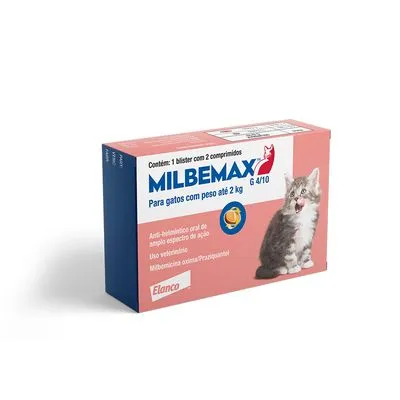 MILBEMAX GATOS (ATE 2KG) - ELANCO 2 COMP (1340)