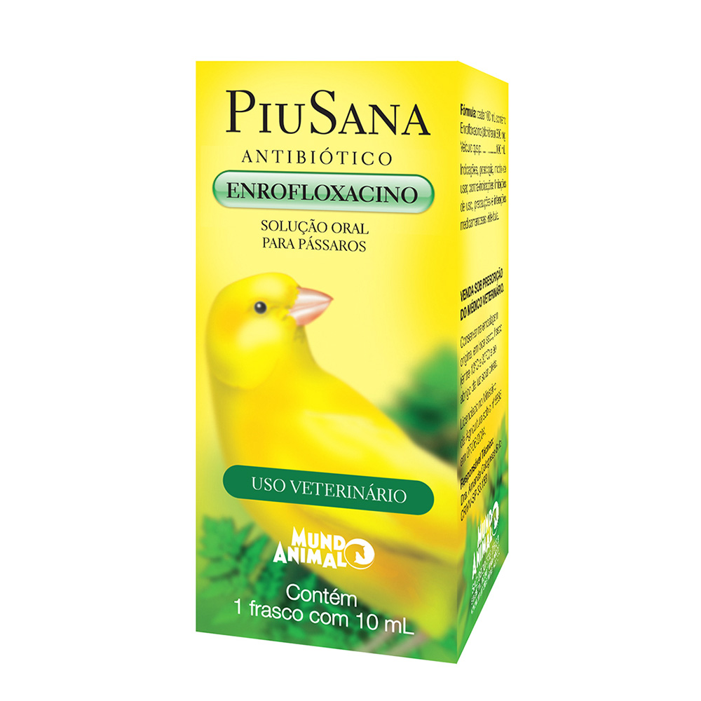 PIUSANA ANTIBIOTICO - MUNDO ANIMAL 10ML (20)