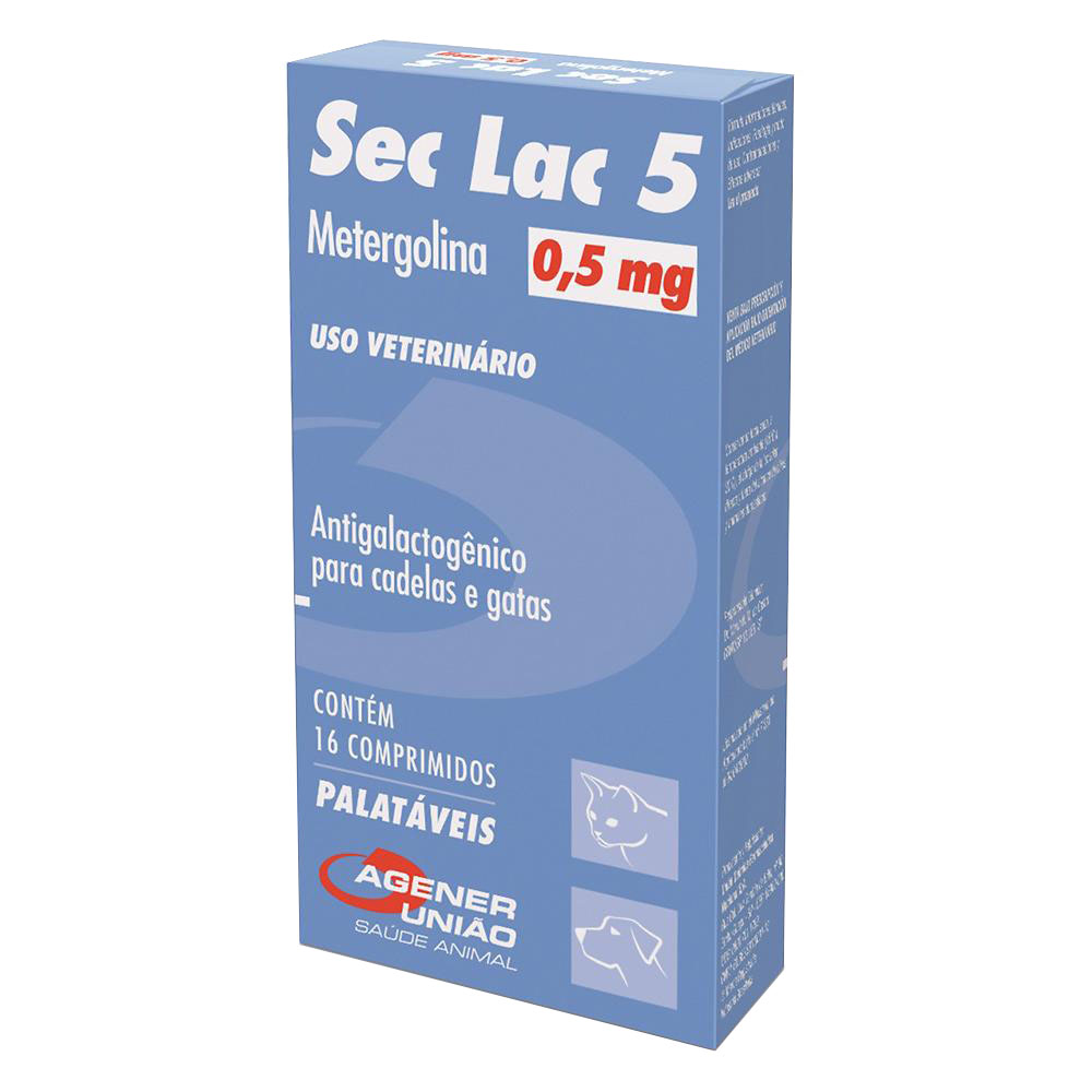 SEC LAC 0,5 MG - AGENER UNIAO 16 COMP (3343)