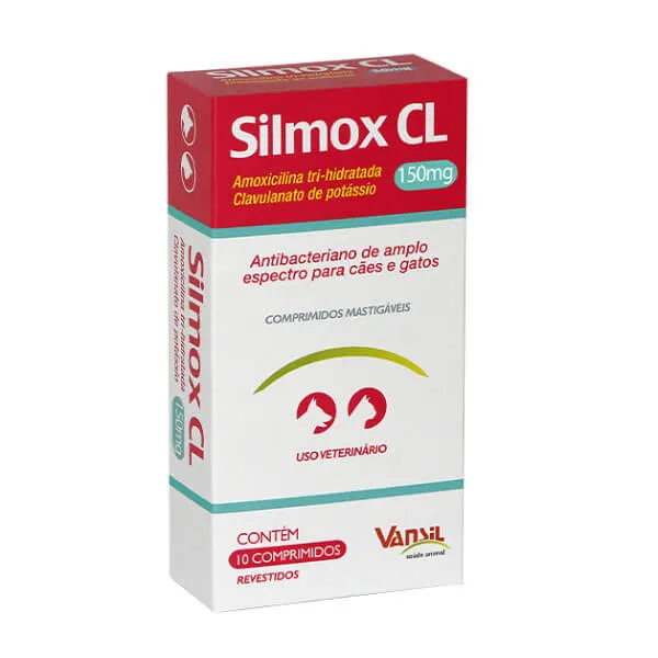 SILMOX CL 150 MG - VANSIL 10 COMP (3348)
