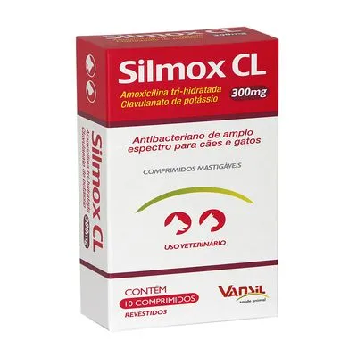 SILMOX CL 300MG - VANSIL 10 COMP (3035)