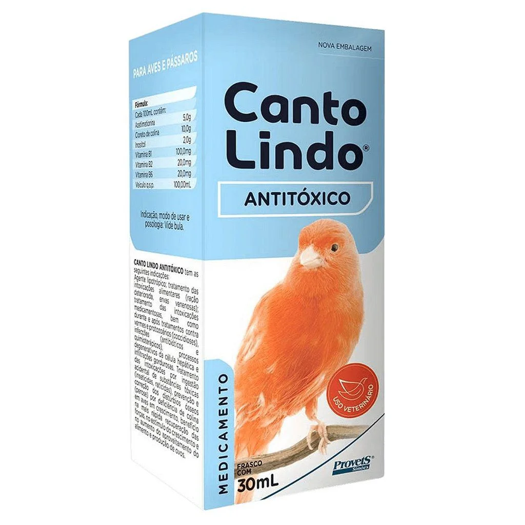 CANTOLINDO ANTITOXICO - PROVETS 30ML (1592)