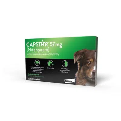 CAPSTAR (11,5 A 57KG)  - ELANCO 1 COMP (2764)