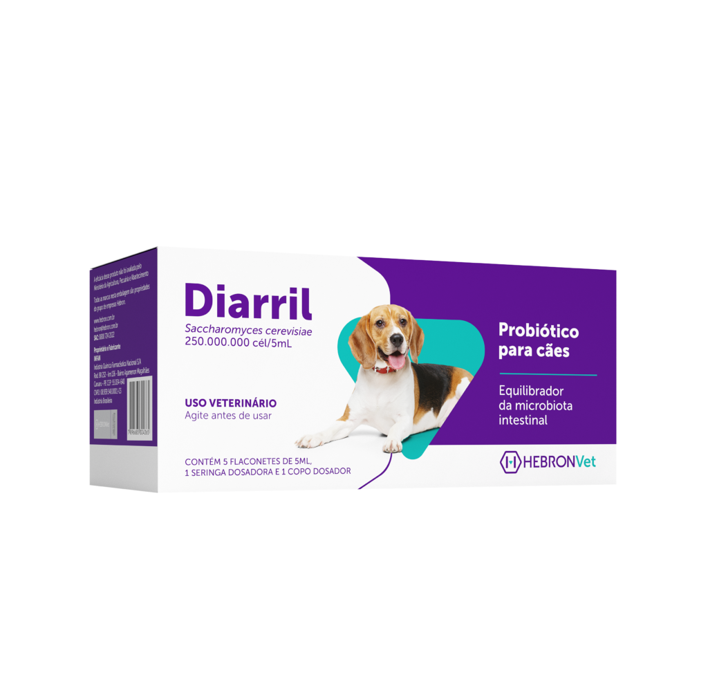 DIARRIL (PROBIOTICO) - HEBRONVET 1 UNID 5ML (132)