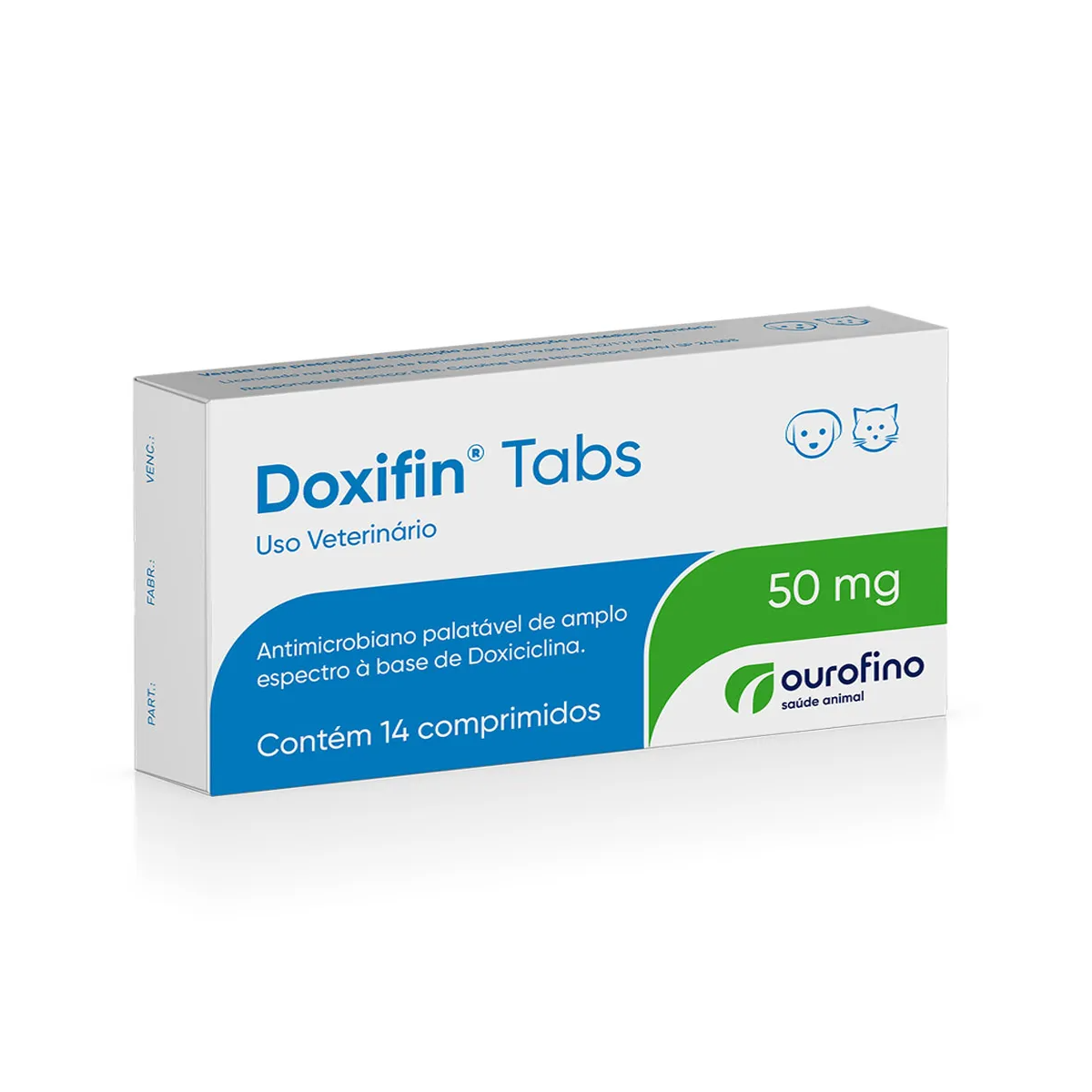 DOXIFIN 50MG - OUROFINO 14 COMP (93)