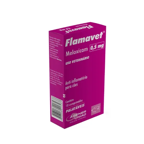 FLAMAVET 0,5 MG - AGENER UNIAO 1 COMP (3410)