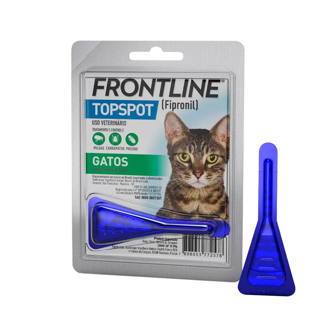 FRONTLINE GATOS - MERIAL 0,5ML (1346)