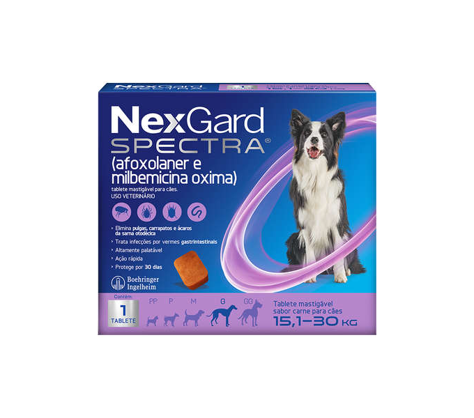 NEXGARD SPECTRA 15,1 - 30KG (G) - MERIAL 1 COMP (2625)