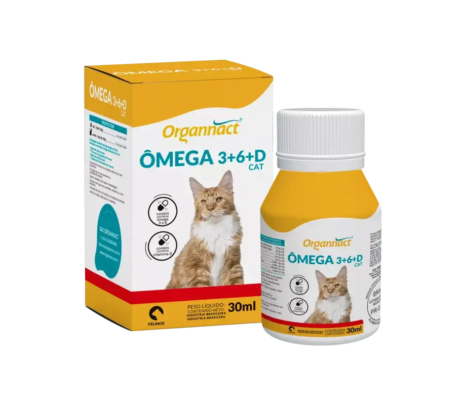 OMEGA 3,6 +D CAT - ORGANNACT 30ML (3317)