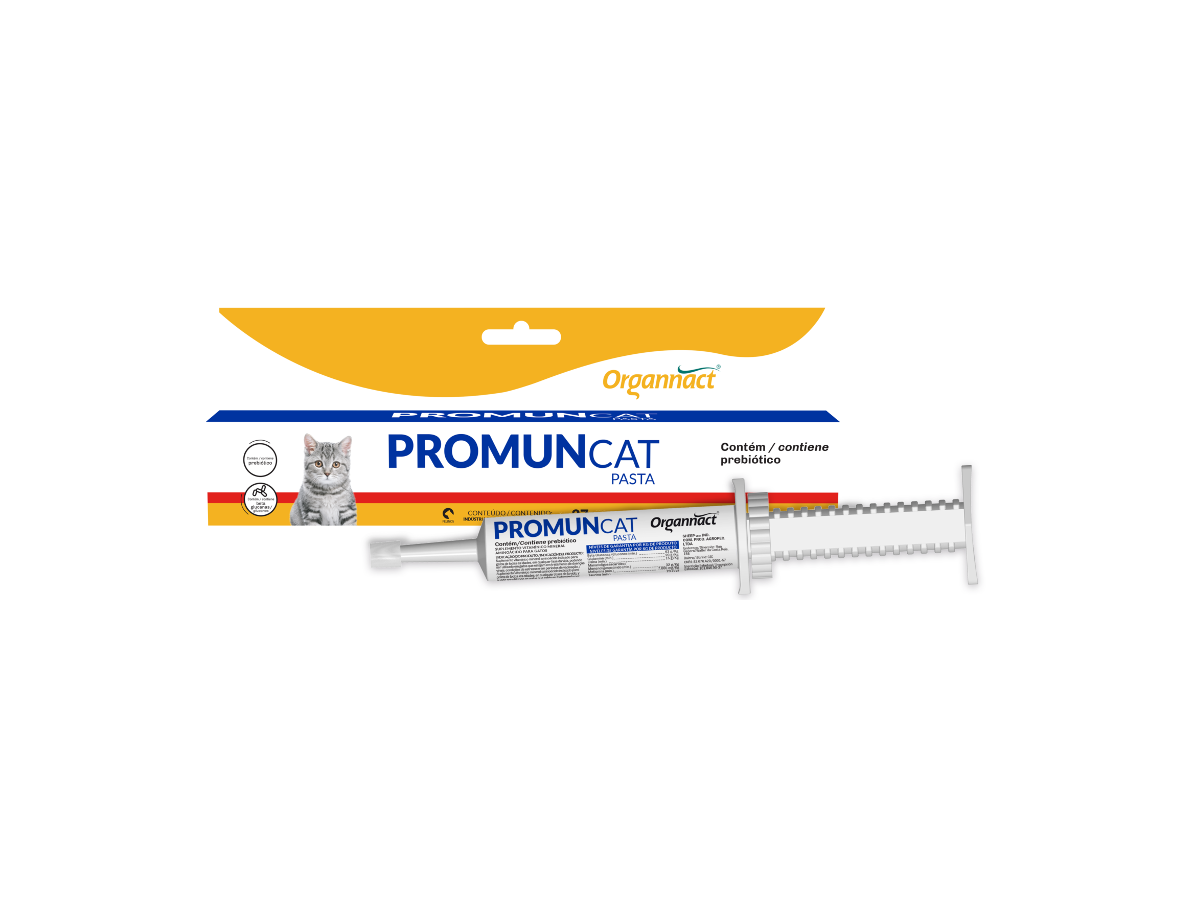 PROMUN CAT PASTA - ORGANNACT 27ML (3407)