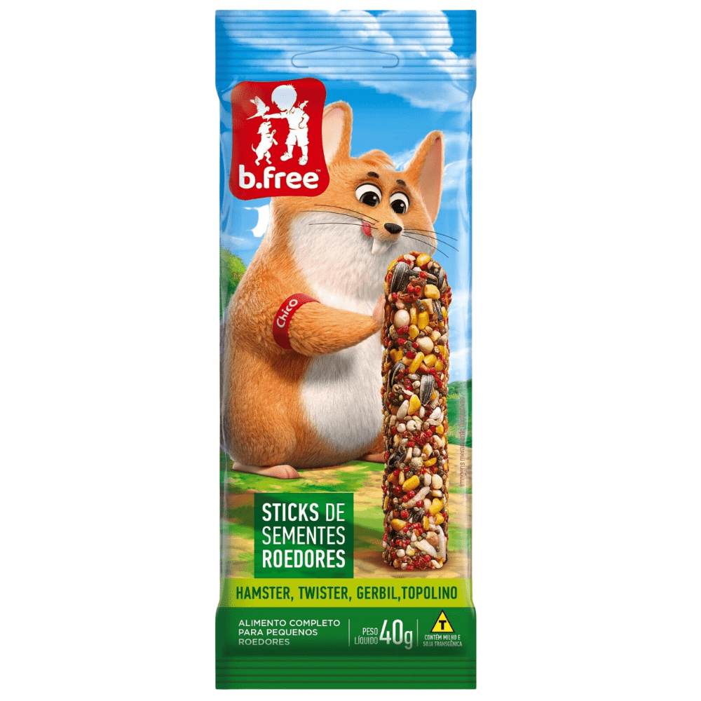 STICKS DE SEMENTES ROEDORES - B.FREE 40G (105)