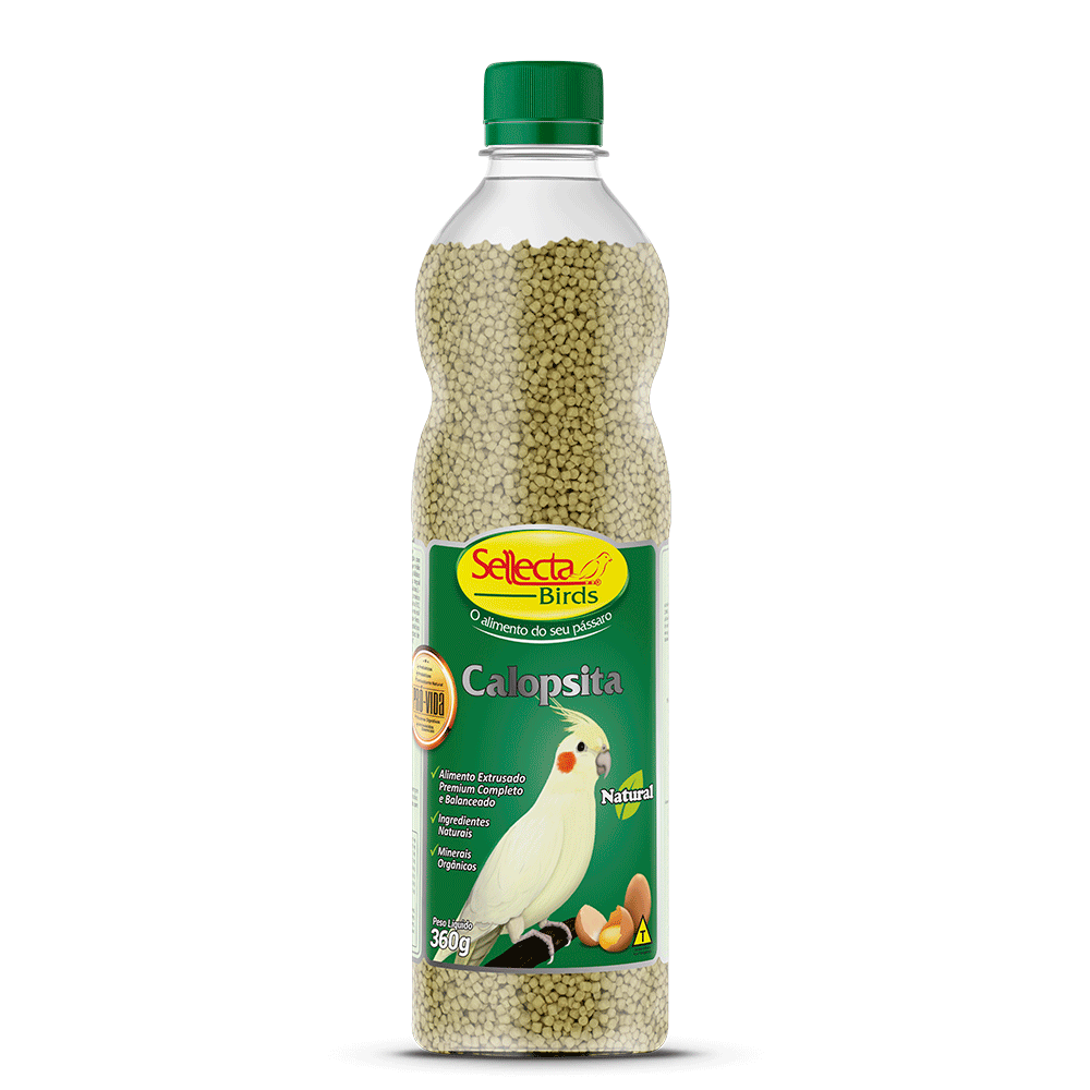CALOPSITA (NATURAL) - SELLECTA BIRDS 360G (187)