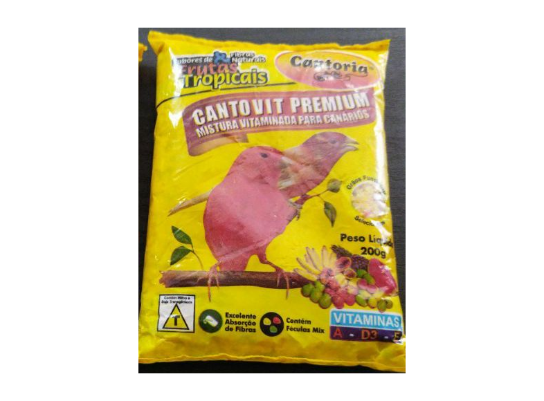 CANTOVIT PREMIUM (VITAMINA AMARELA) - CANTORIA 250G (941)