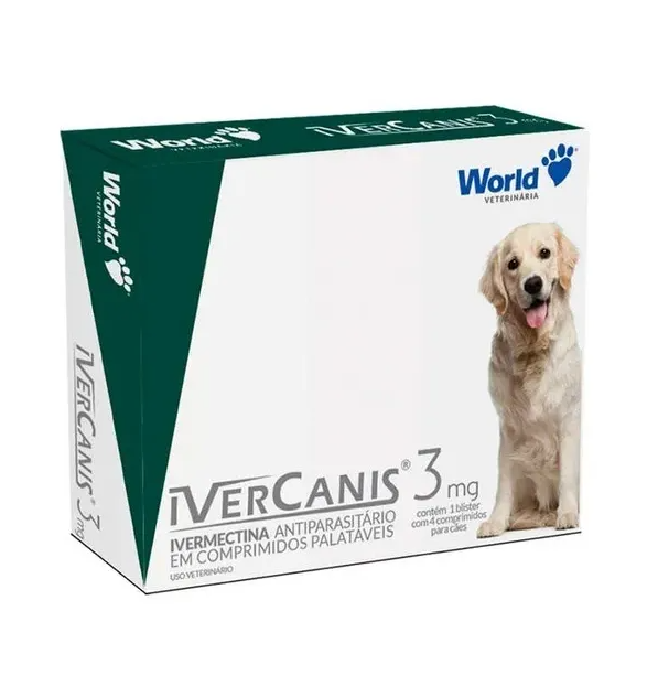 IVERCANIS 3MG - WORLD 4 COMP (1771)