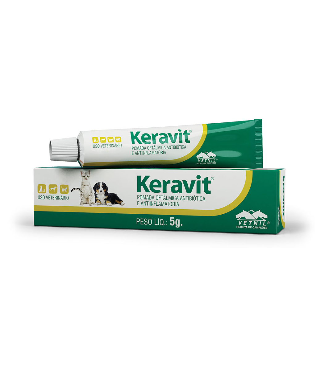 KERAVIT POMADA OFTALMICA - VETNIL 5G (449)