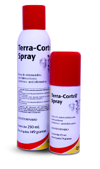 TERRA-CORTRIL SPRAY - ZOOETIS 125ML (2429)