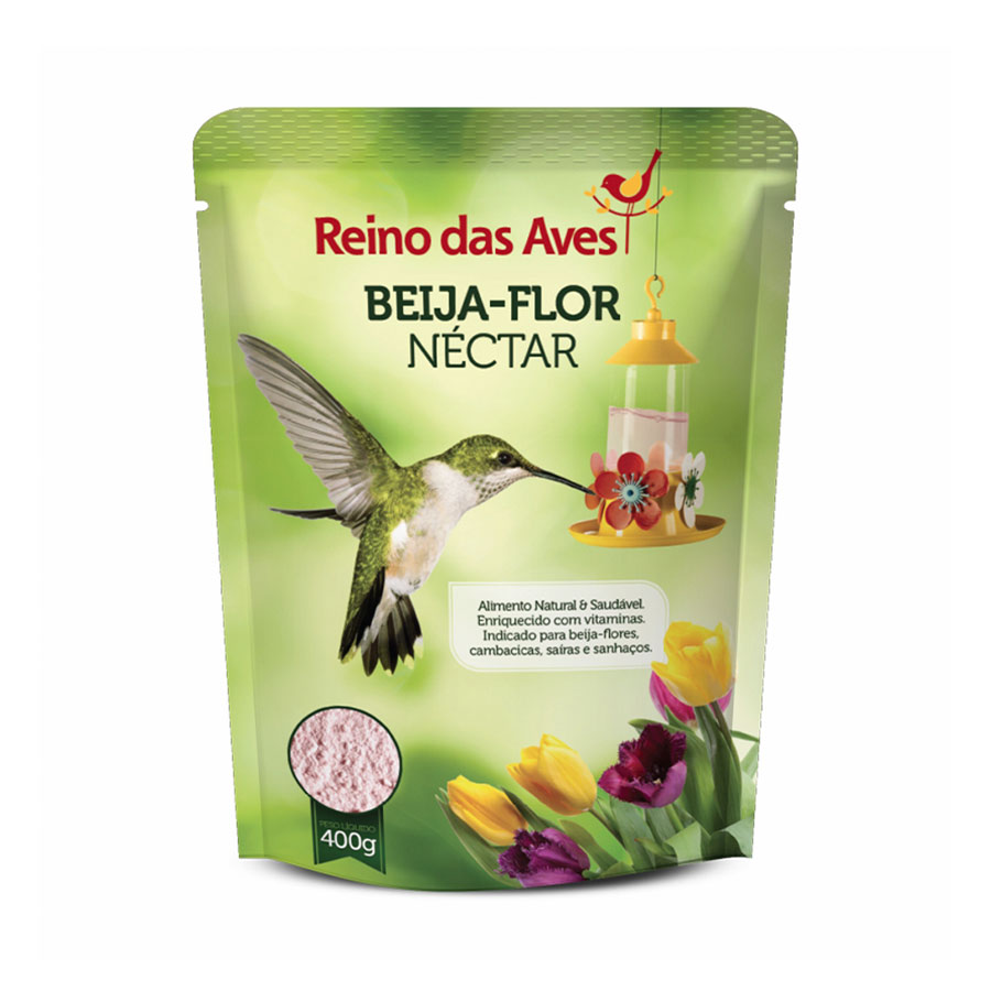 NECTAR BEIJA-FLOR (REFIL) - REINO DAS AVES 400G (19)