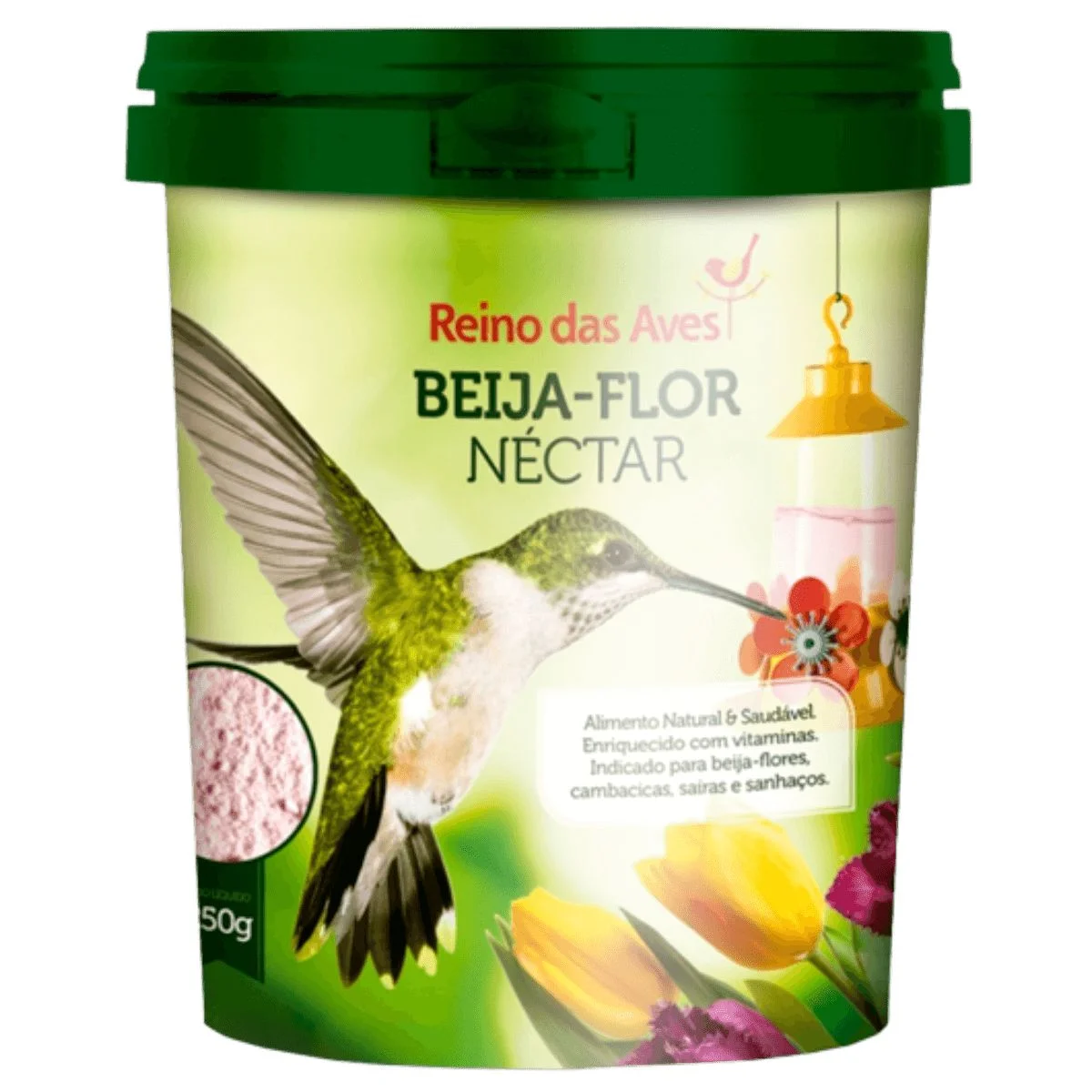NECTAR BEIJA-FLOR POTE - REINO DAS AVES 250G (814)