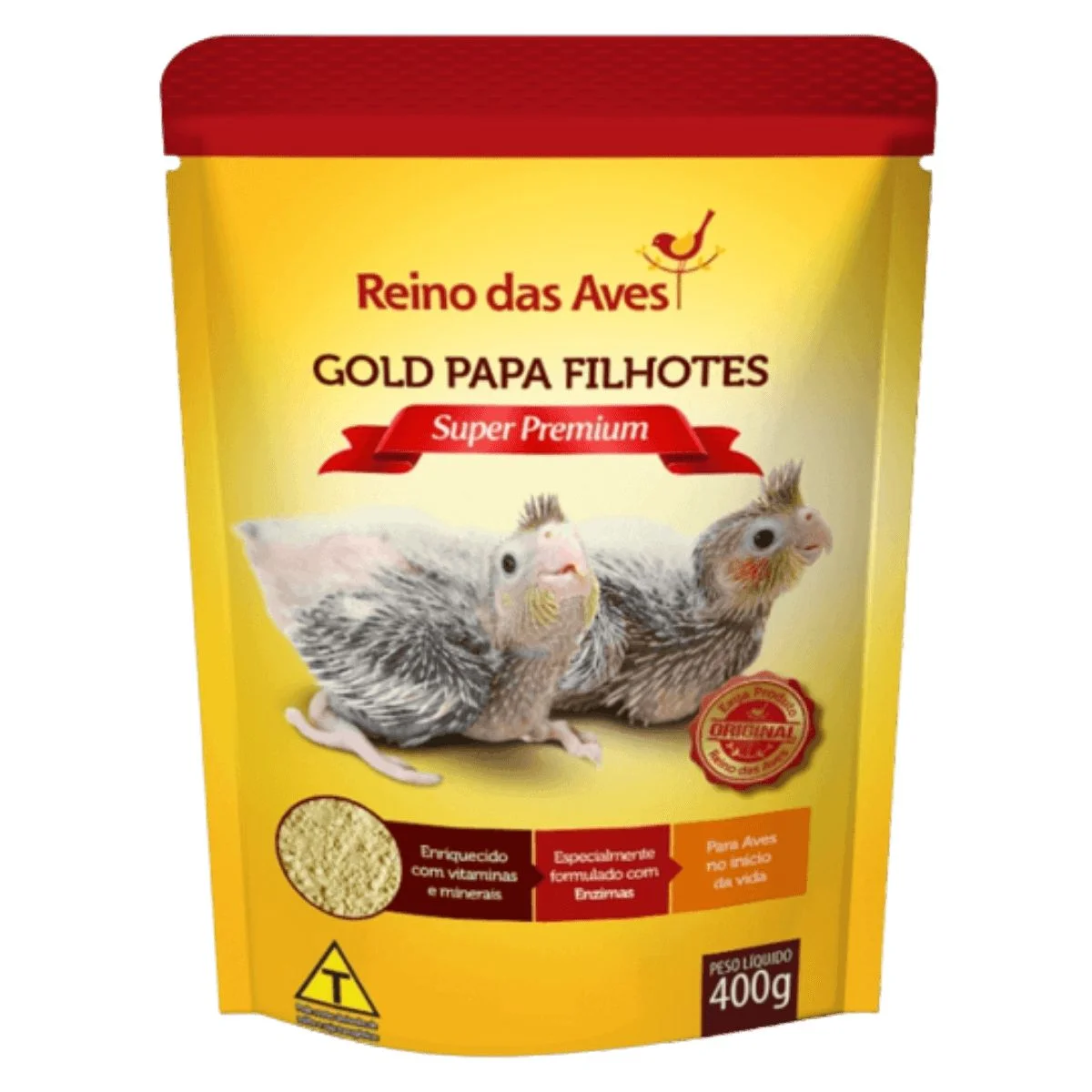PAPA FILHOTES REFIL - REINO DAS AVES 400G (769)
