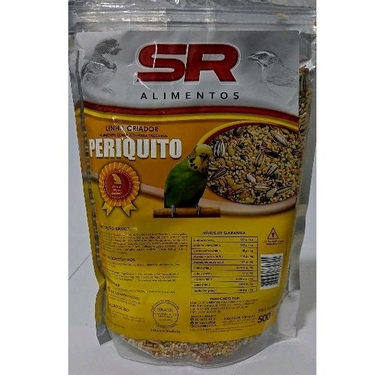 PERIQUITO  (LINHA CRIADOR) - SR ALIMENTOS 500G (3276)