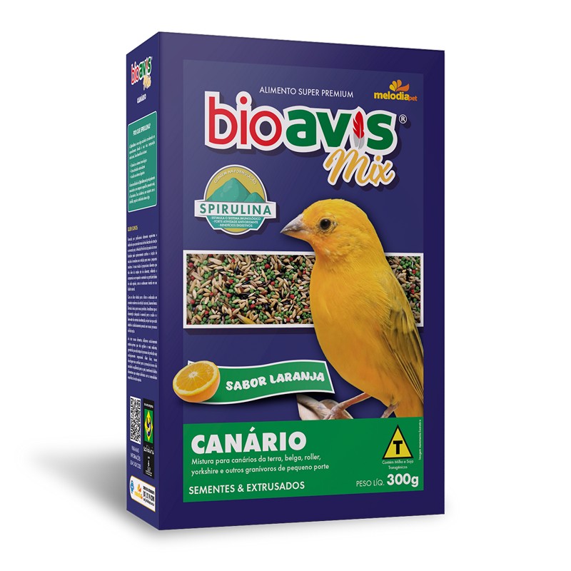 RACAO CANARIO - BIOAVIS MIX 300G (203)