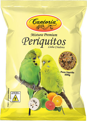 RACAO PERIQUITO - CANTORIA 500G (721)