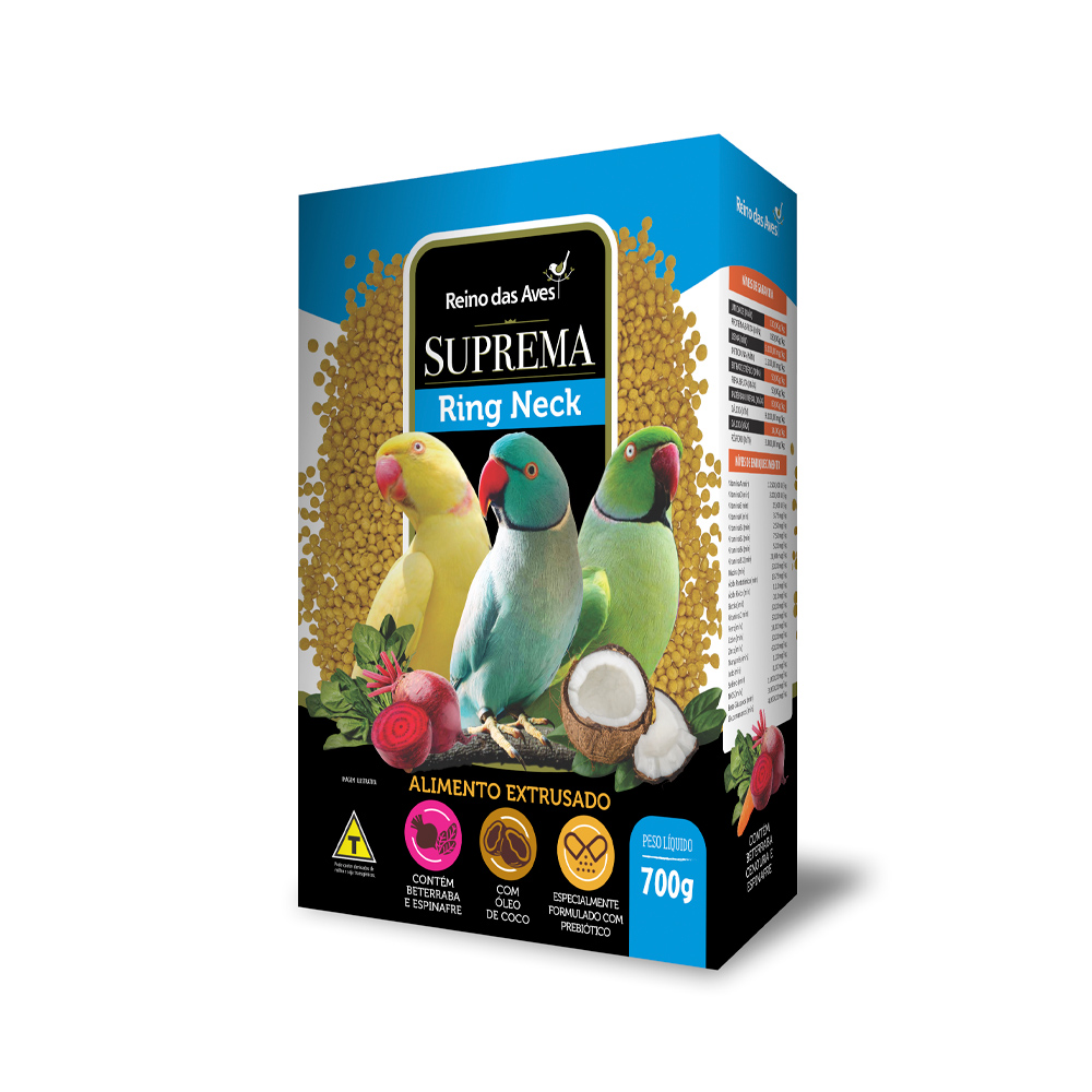 SUPREMA RING NECK - REINO DAS AVES 700G (2124)