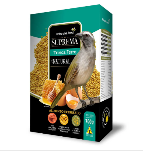 SUPREMA TRINCA FERRO NATURAL - REINO DAS AVES 700G (1402)