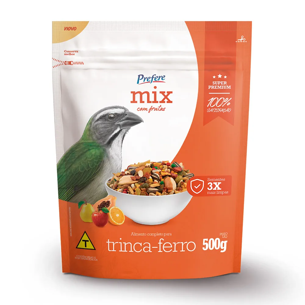 TRINCA-FERRO MIX COM FRUTAS - PREFERE 500G (3299)