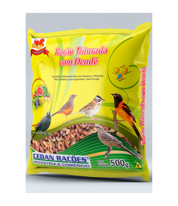 TRITURADA C/ DENDE - SR ALIMENTOS 500G (2952)