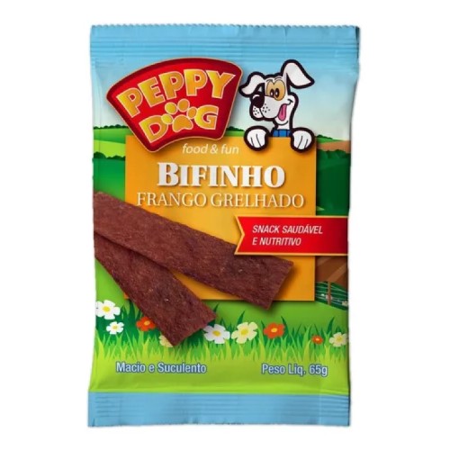 BIFINHO FRANGO GRELHADO - PEPPY DOG 65G (1517)