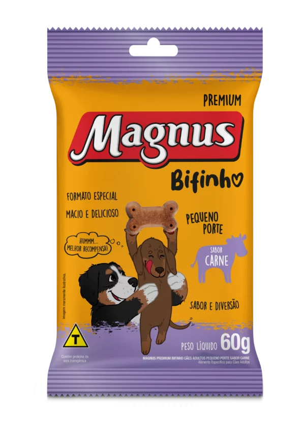 BIFINHO MAGNUS (CARNE) PORTE PEQUENO - ADIMAX 60G (517)