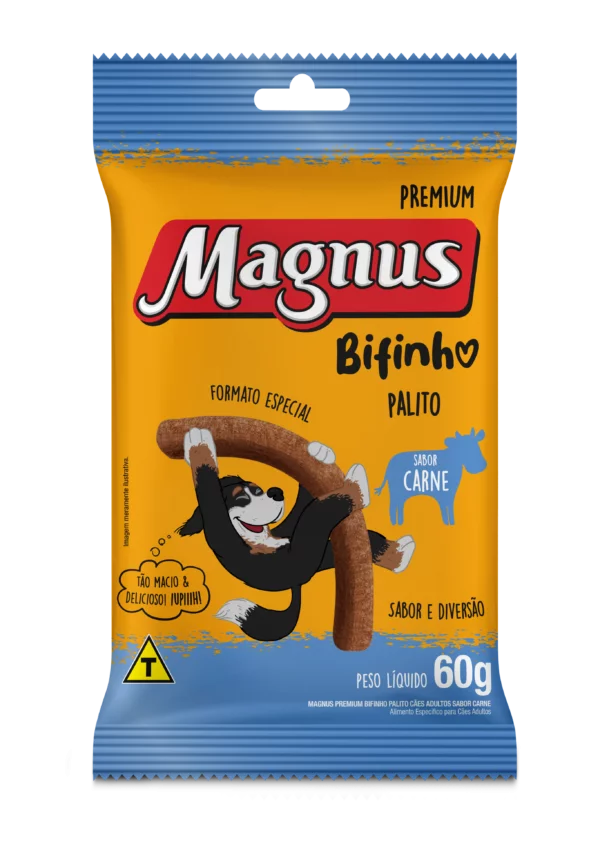 BIFINHO MAGNUS PALITO (CARNE) - ADIMAX 60G (2868)