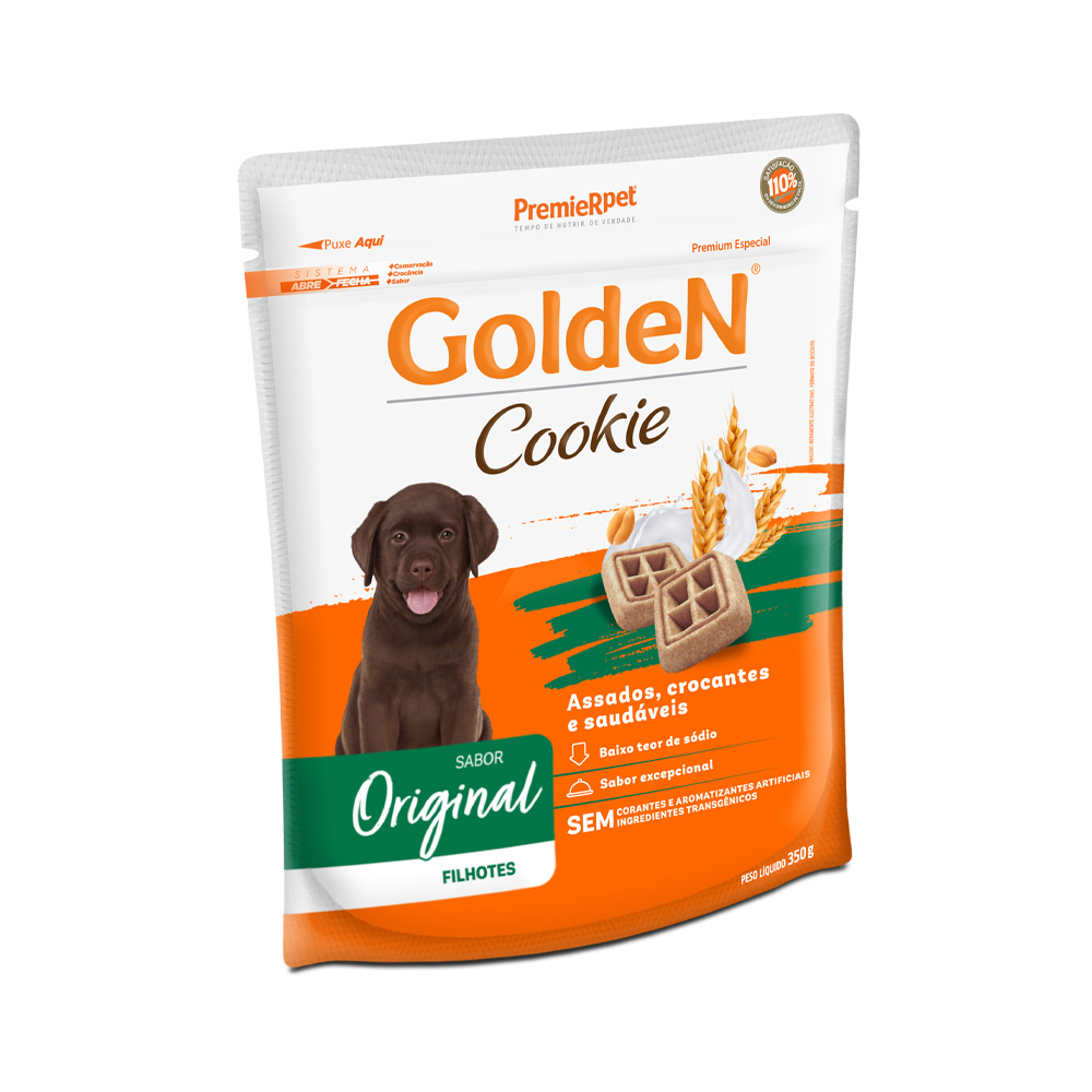 COOKIE CAES FILHOTES - GOLDEN 350G (1438)