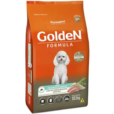 GOLDEN FORMULA MB ADULTOS PEQ. PORTE (FRANGO) - PREMIER 10,1KG (1511)