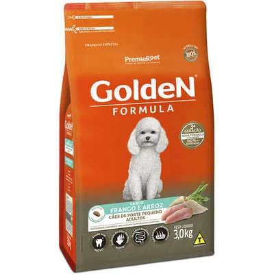 GOLDEN FORMULA MB ADULTOS PEQ. PORTE (FRANGO) - PREMIER 3KG (867)