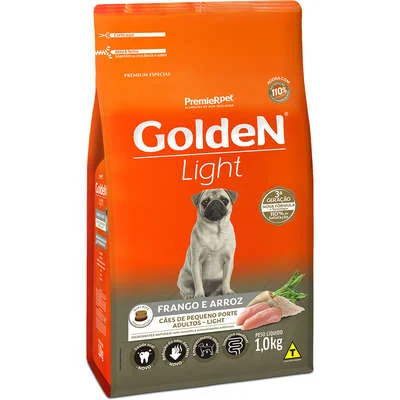 GOLDEN FORMULA MB CAES ADULTOS LIGHT - PREMIER 1KG (3142)