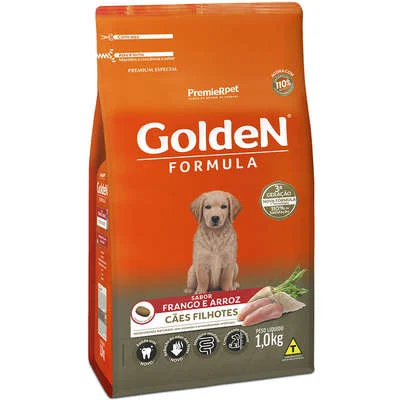 GOLDEN FORMULA MB FILHOTES (FRANGO E ARROZ) GRANEL - PREMIER 1KG (1876)