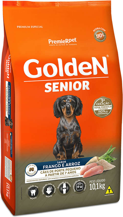 GOLDEN FORMULA MB SENIOR PEQ. PORTE - PREMIER 10,1KG (408)
